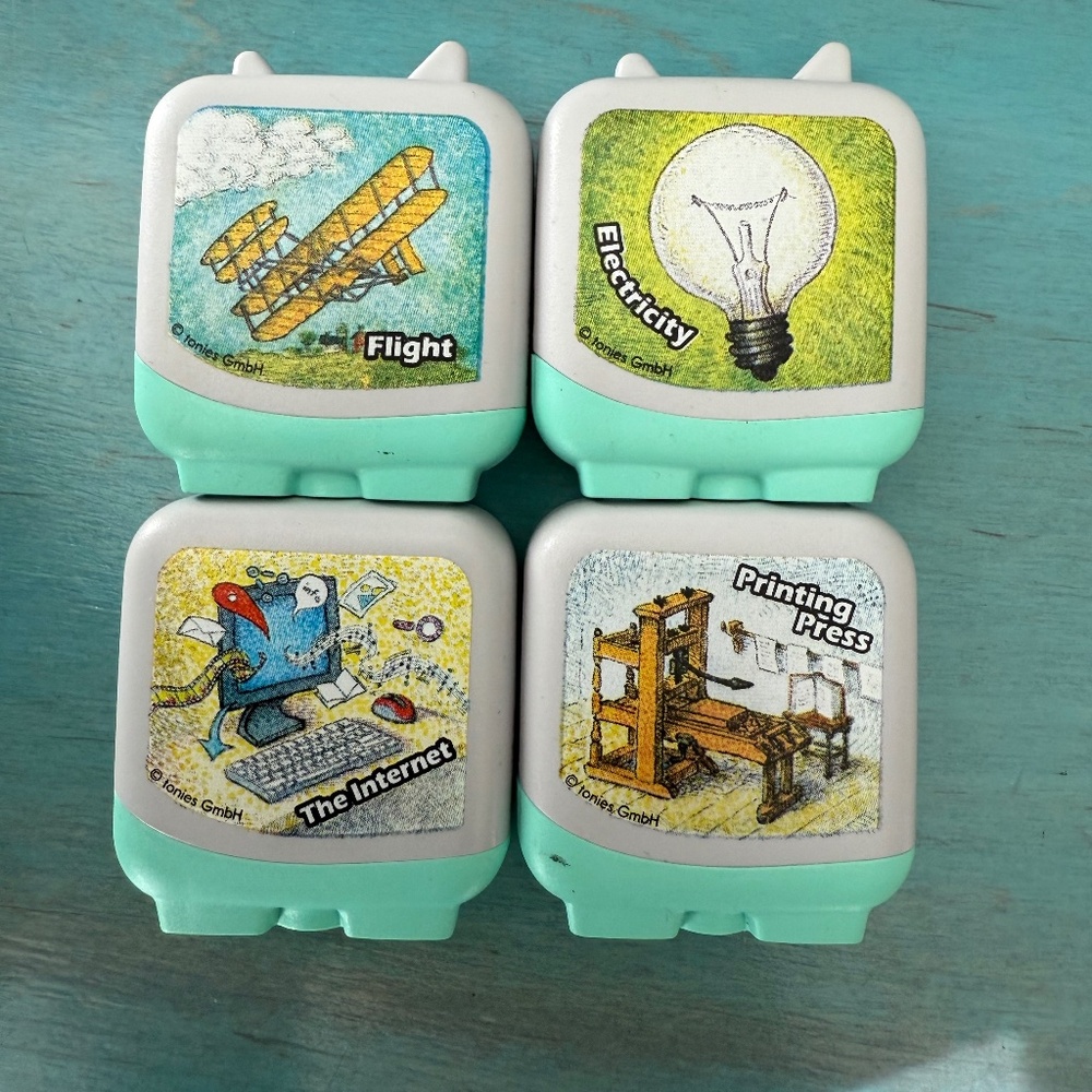Inventions and Innovation Clever Tonies - 4 Pack